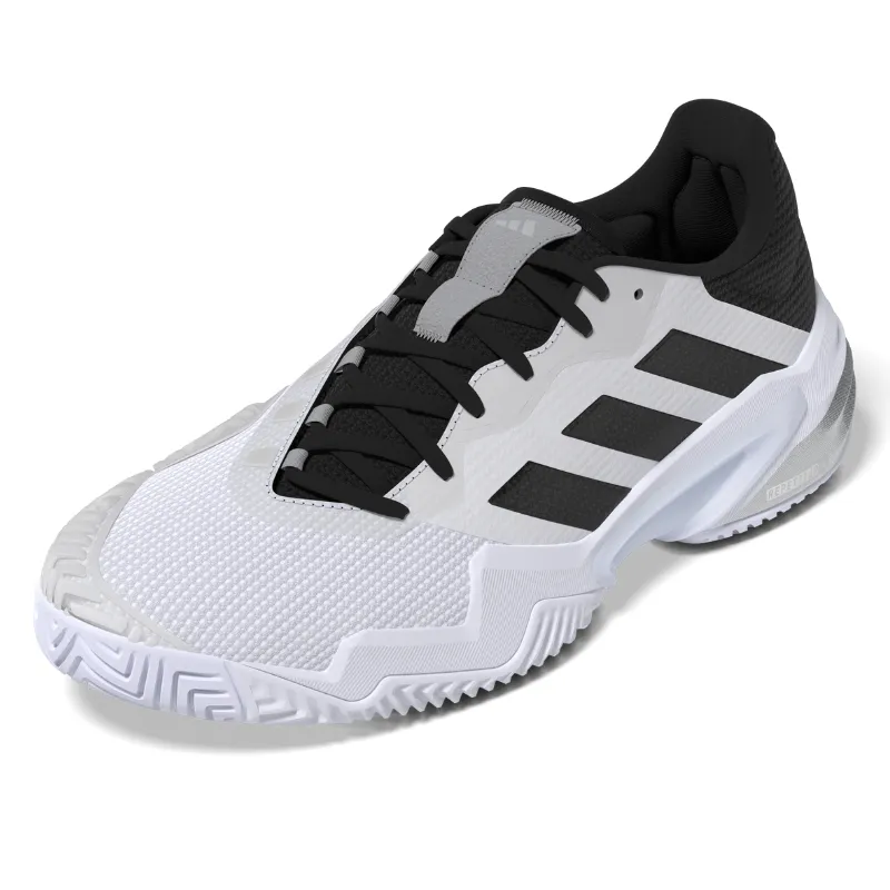 Adidas Barricade 13 Mens White/Core Black/Grey Three Tennis Shoes