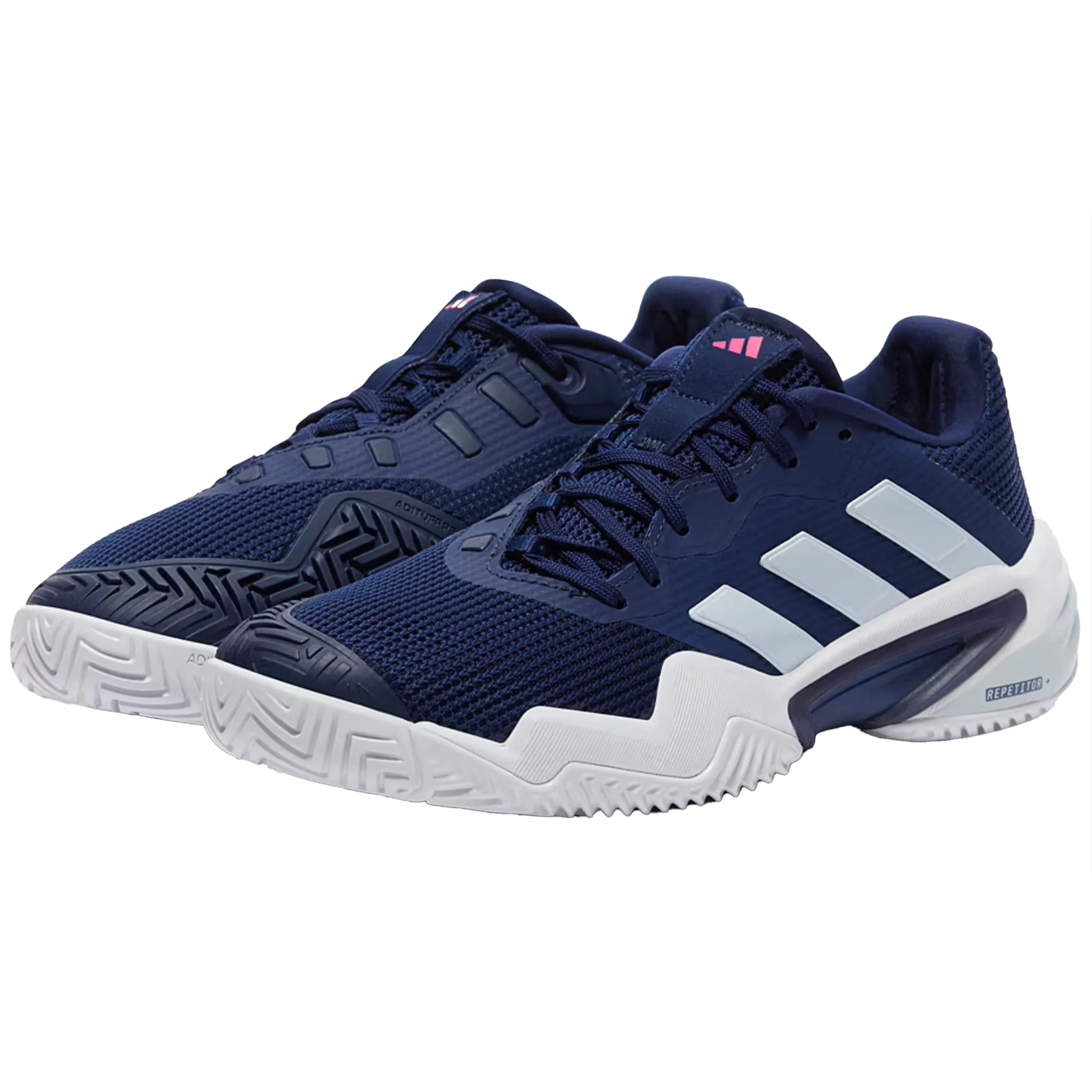 Adidas Men's BARRICADE 13 Dark Blue / Halo Blue / Team Shock Pink 2