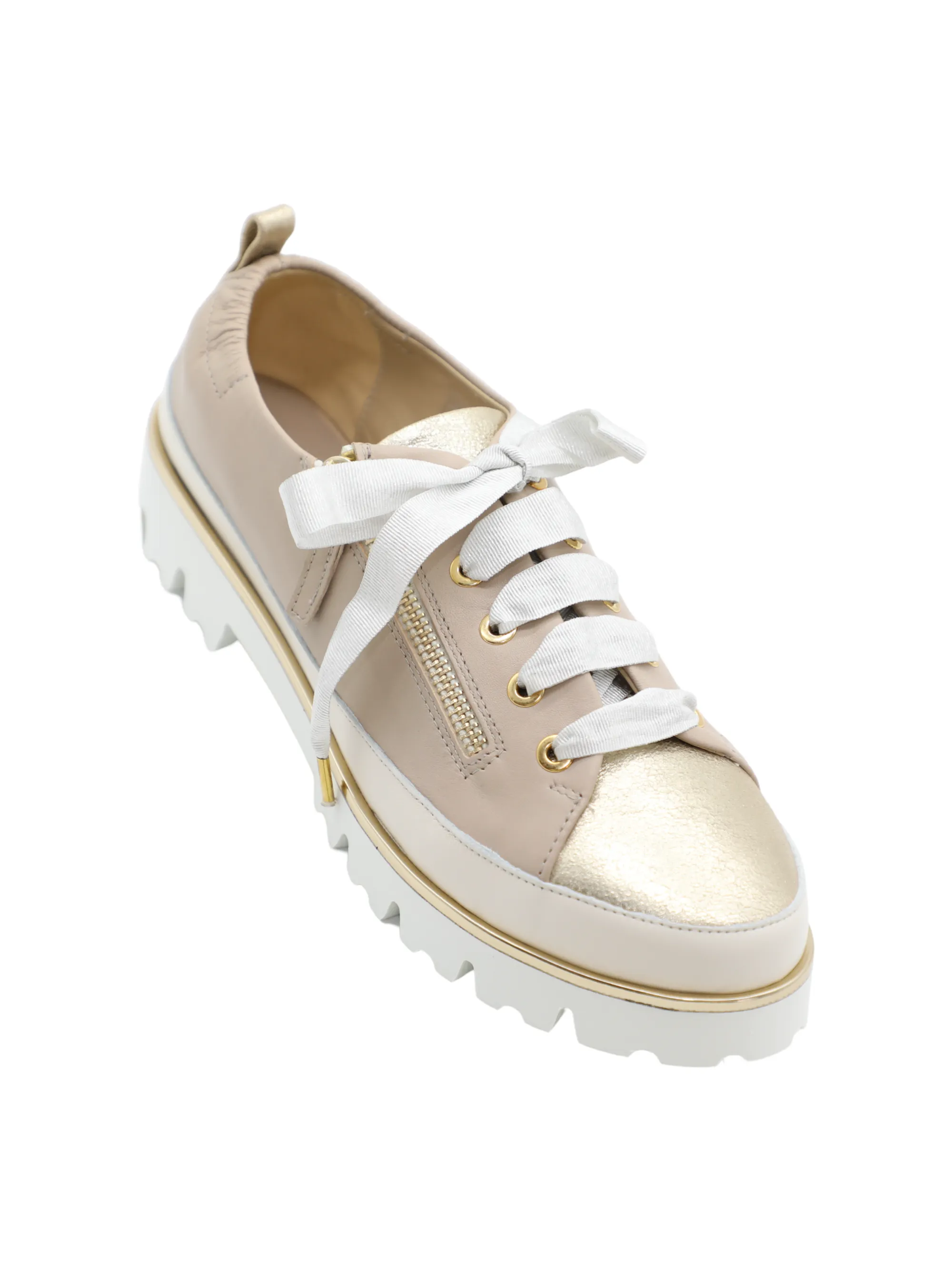Ron White Sneaker in Dune/Platino